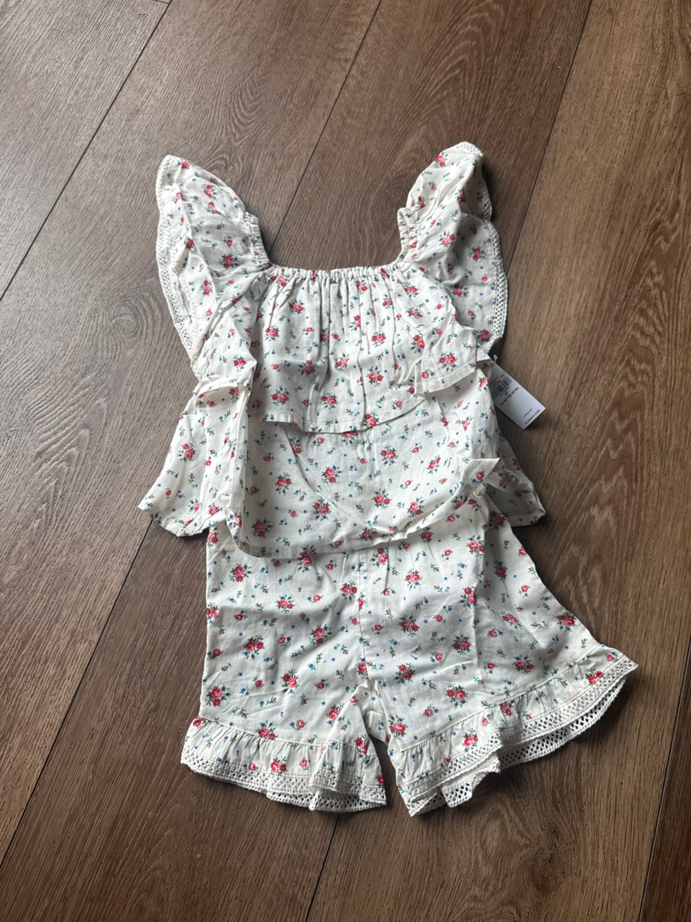 NWT Old Navy Floral 2 Piece Outfit